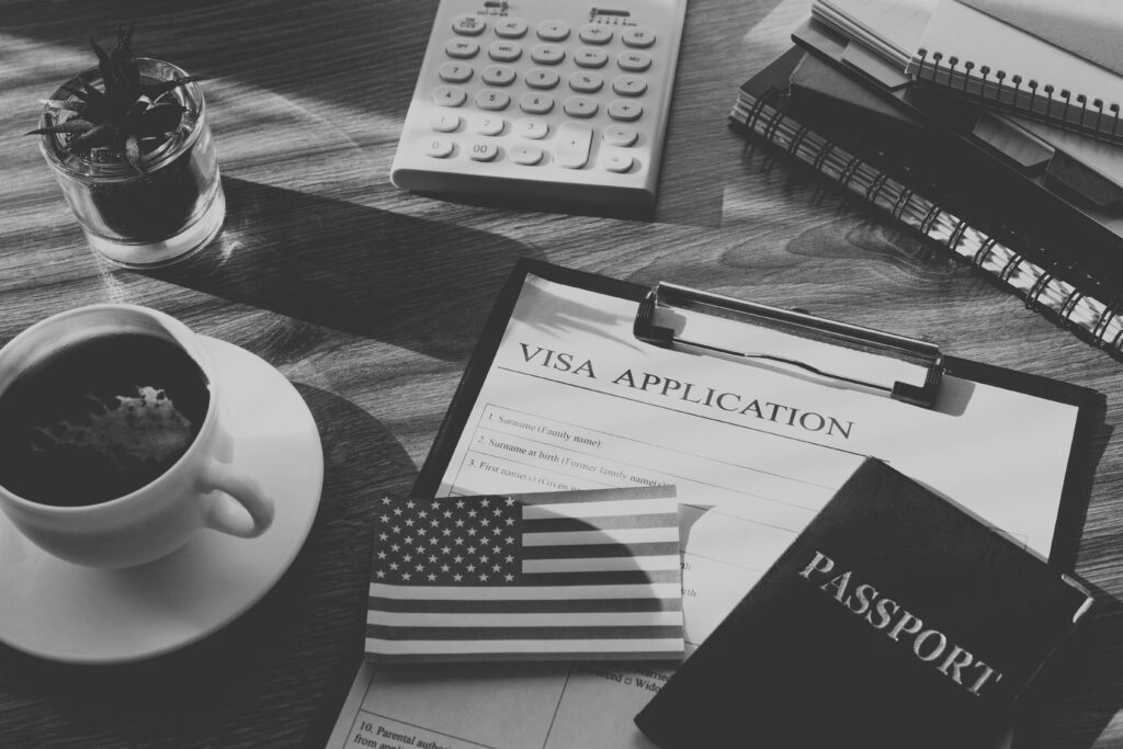 formulários imigratórios